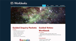 Desktop Screenshot of esworkbooks.com